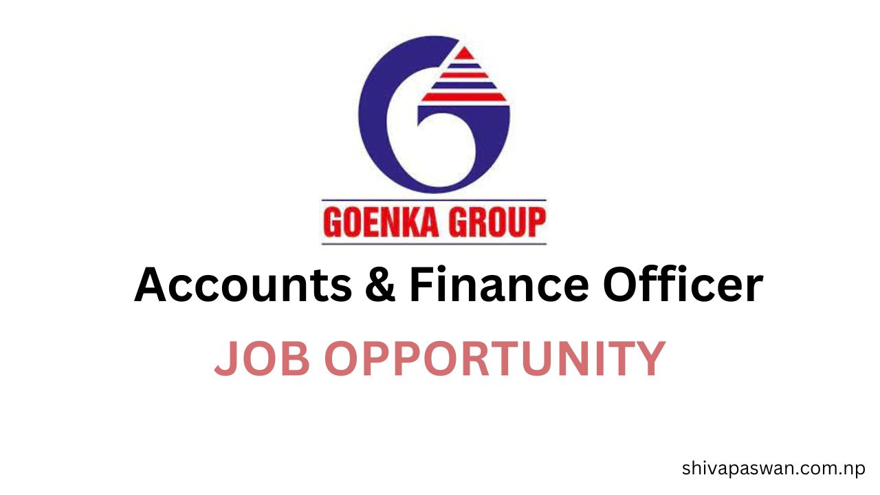 Accounts Finance Officer 1