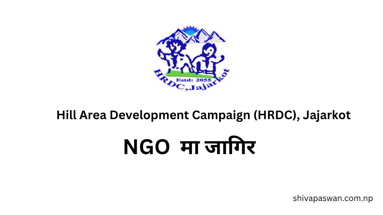 Hill Area Development Campaign HRDC Jajarkot 1