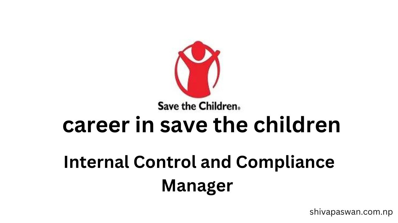 Internal Control and Compliance Manager 1