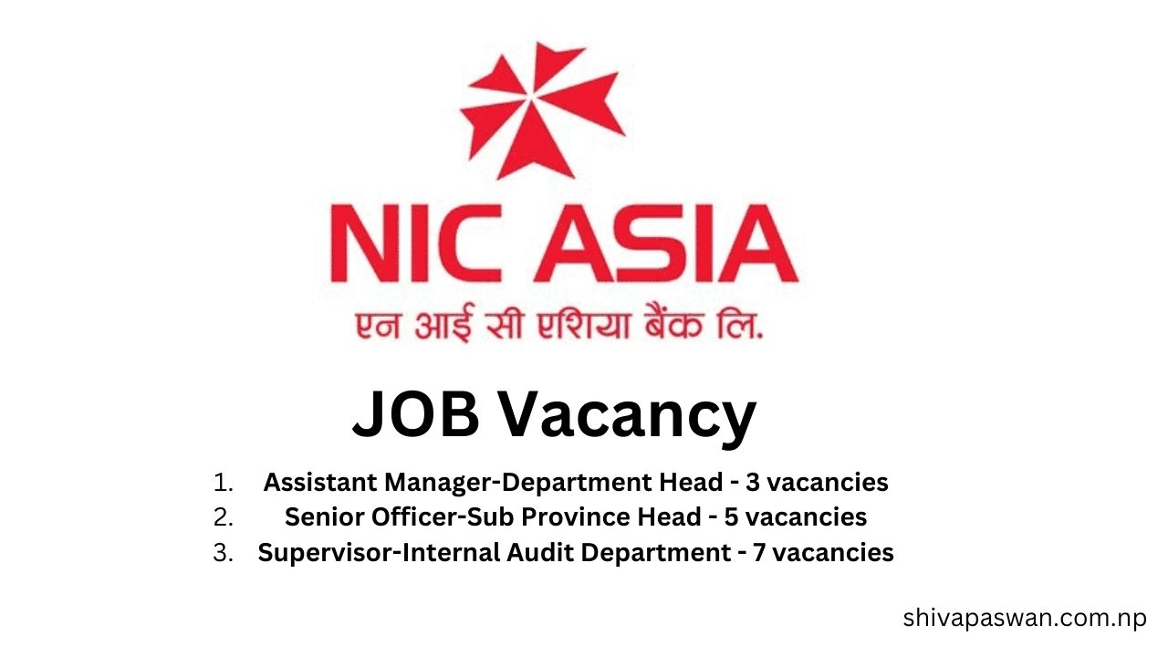 JOB Vacancy 1