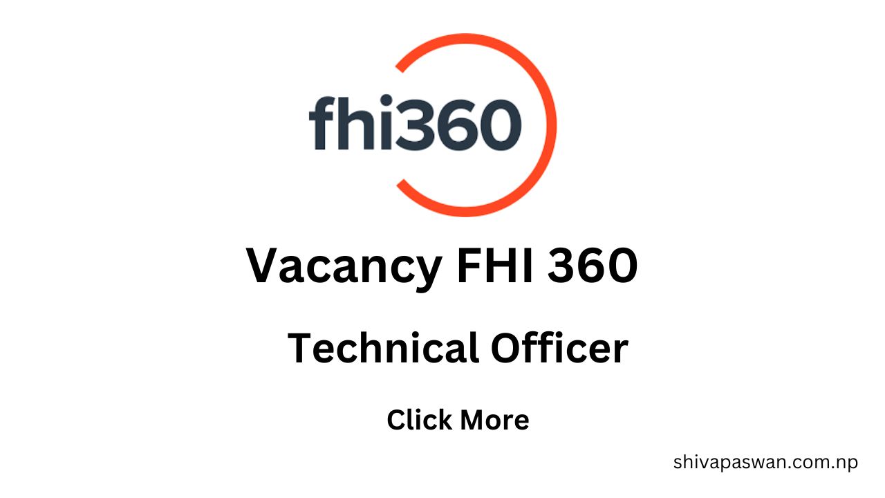 Regional TB and Infectious Diseases Technical Advisor 1 1