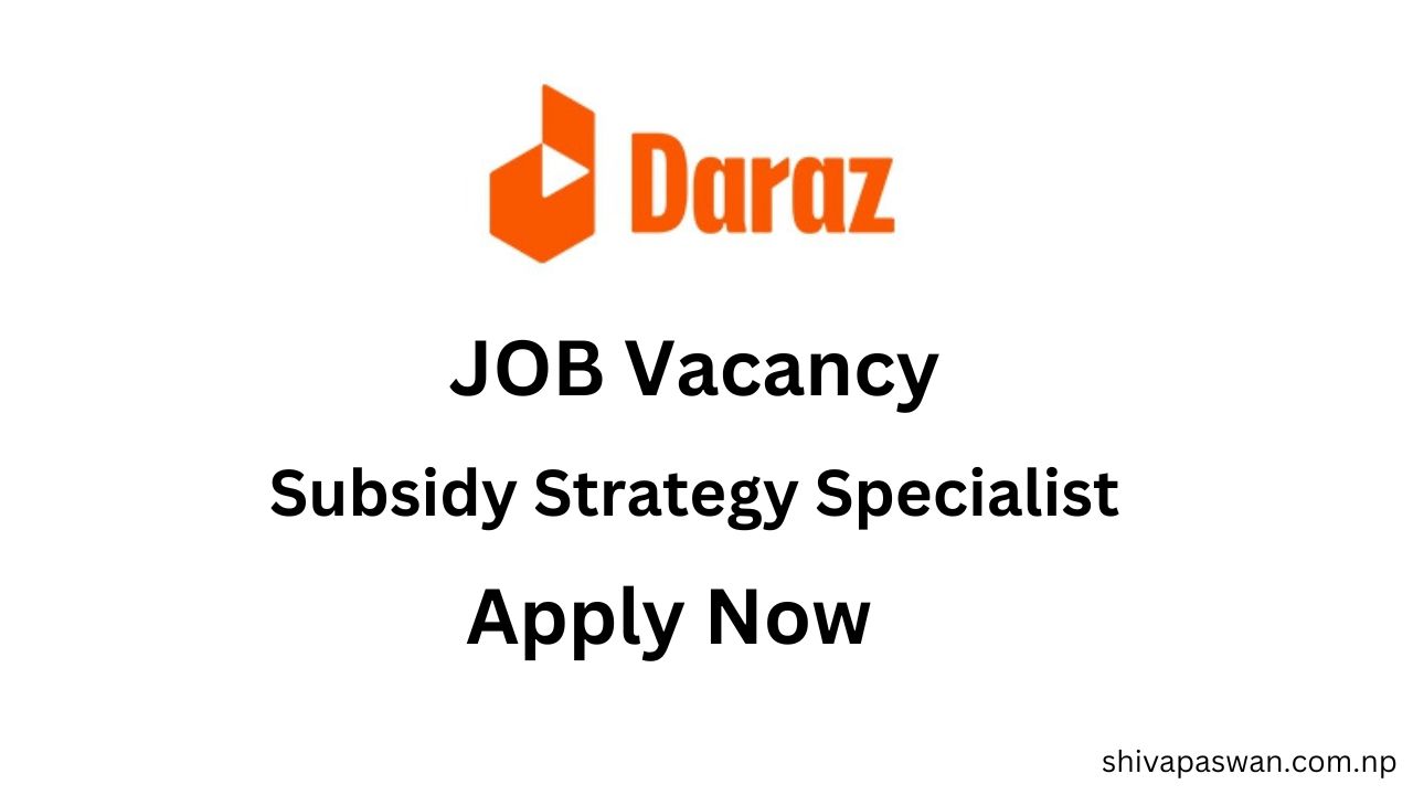 Subsidy Strategy Specialist 1
