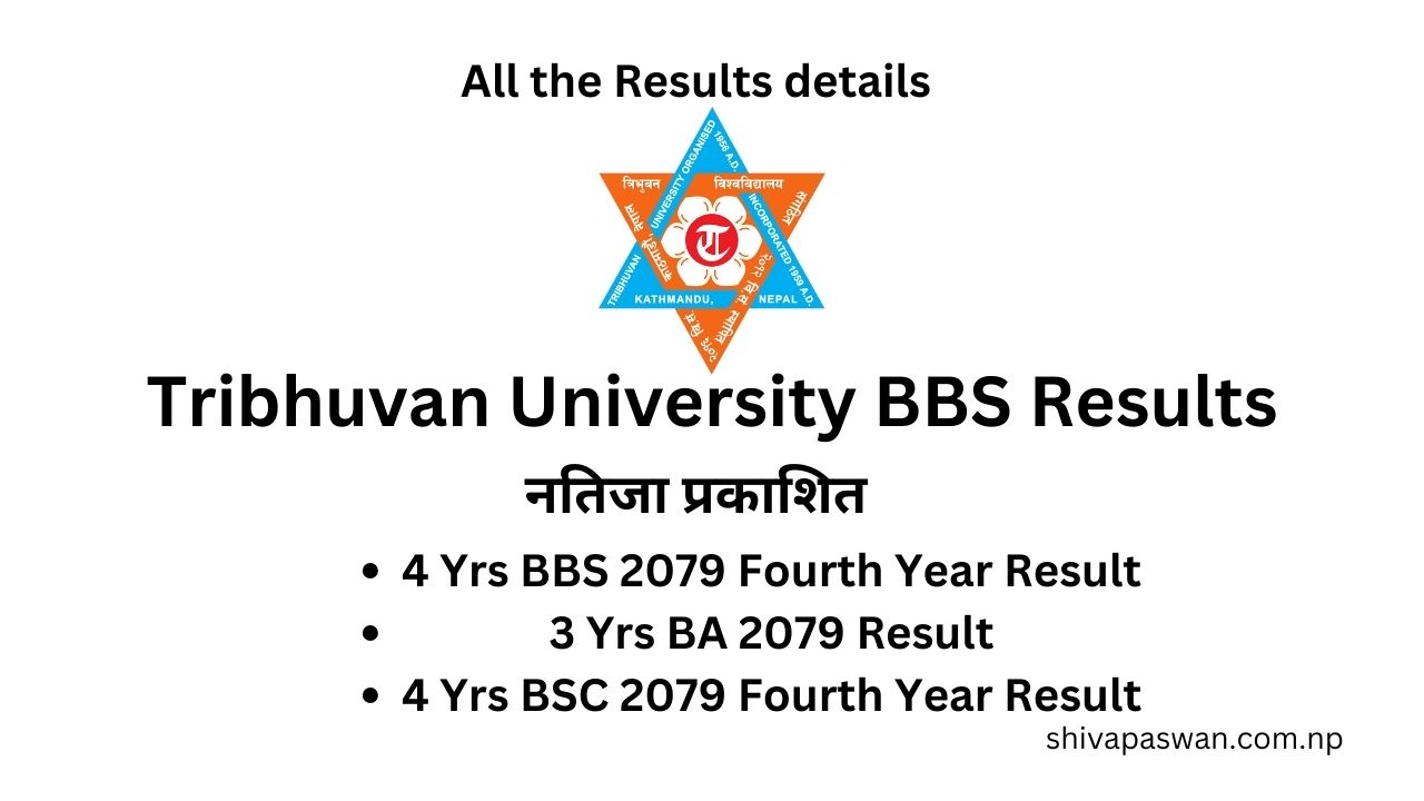 BBS Result Published by Tribhuvan University Results BBS 1 1