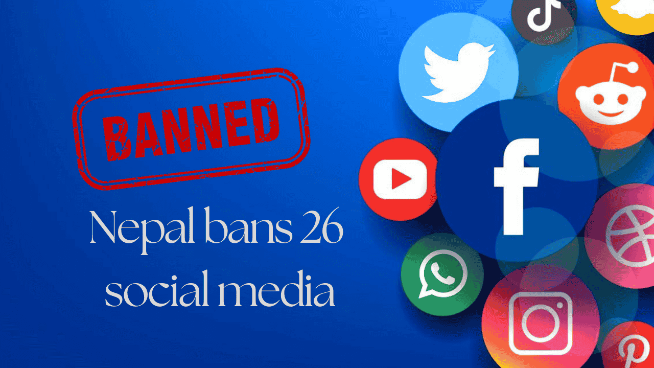 Nepal Bans 26 Social Media Platforms Including Facebook YouTube X