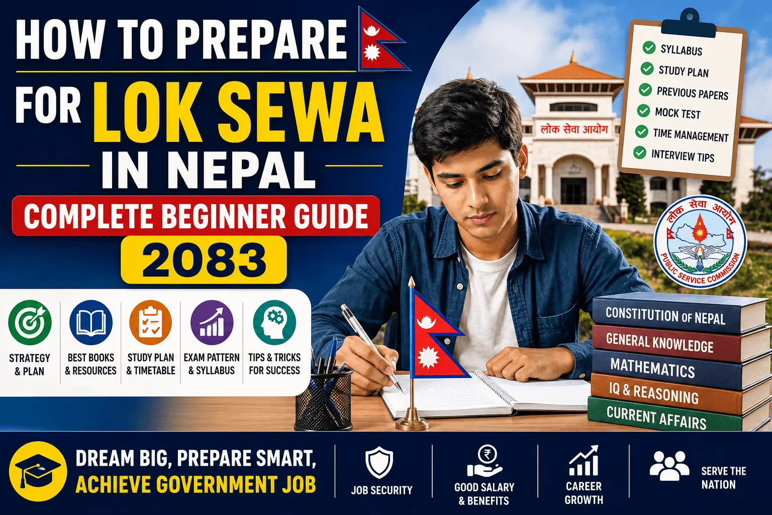 How to Prepare for Lok Sewa in Nepal 2083 Complete Beginner Guide