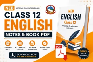 NEB Class 12 English Notes and Book PDF